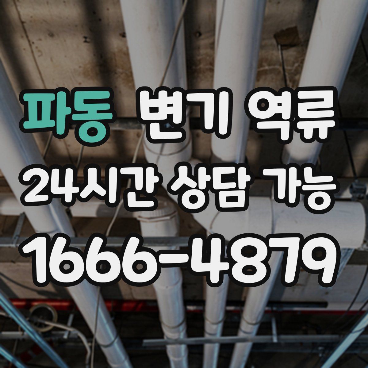 파동 변기 역류