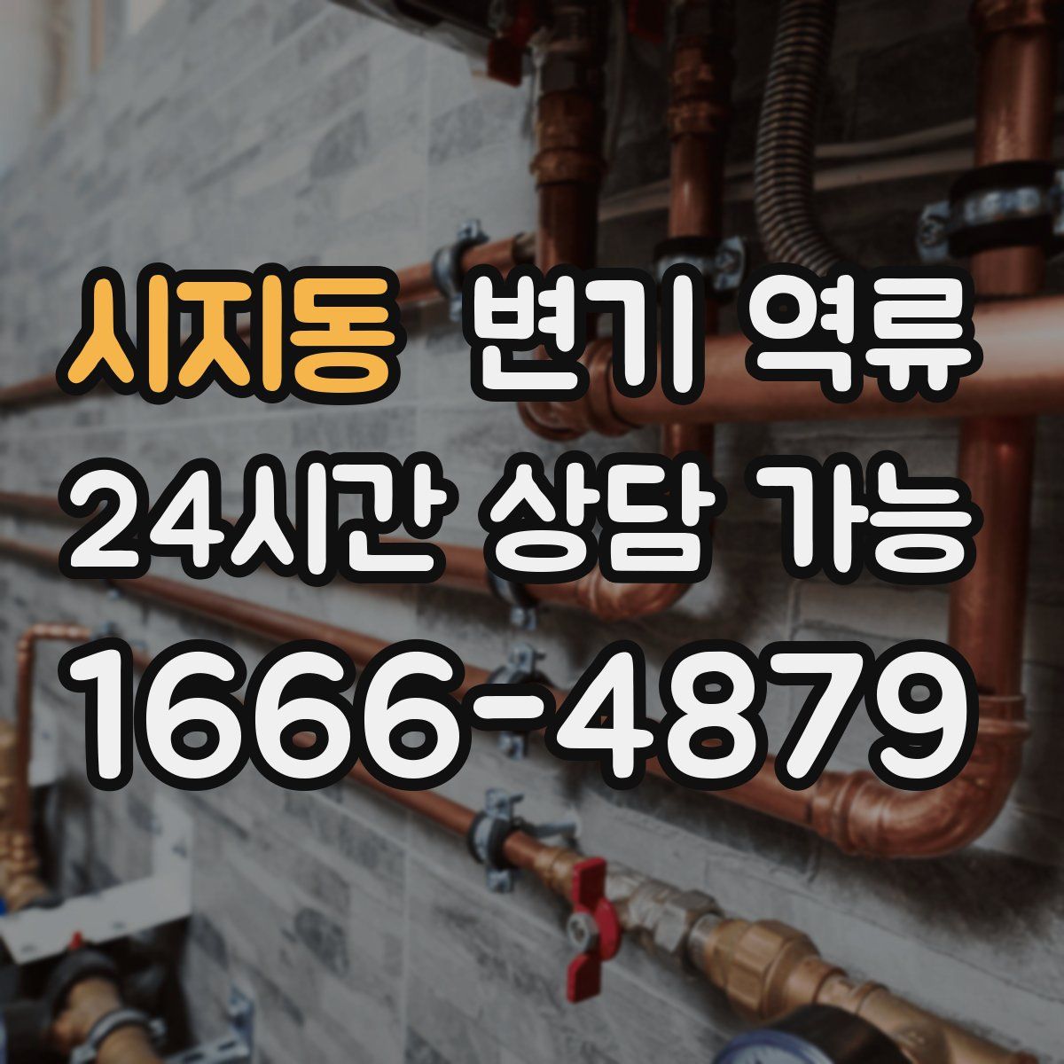 시지동 변기 역류