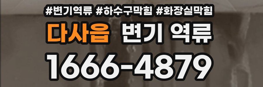 다사읍 변기 역류