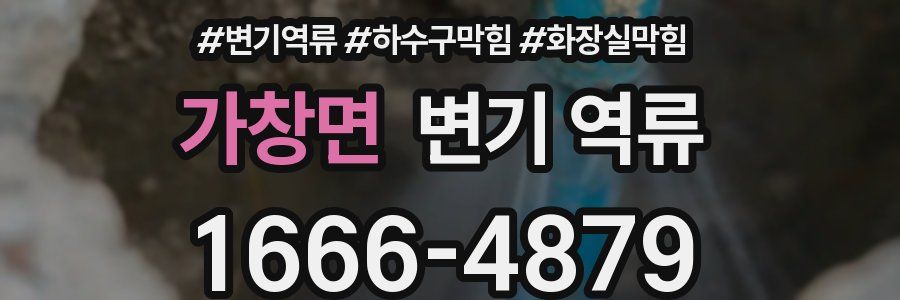 가창면 변기 역류