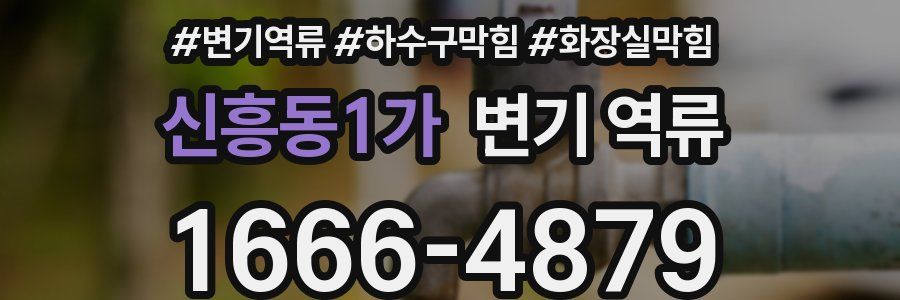 신흥동1가 변기 역류