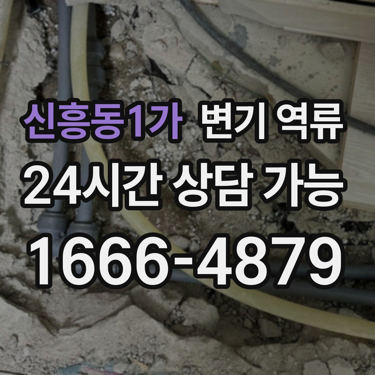 신흥동1가 변기 역류