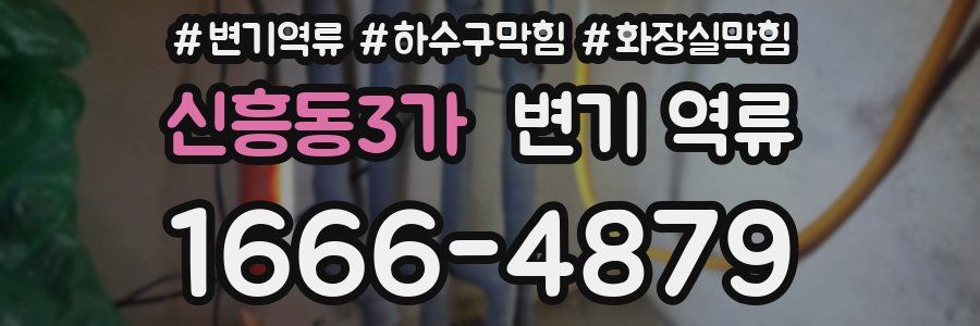 신흥동3가 변기 역류