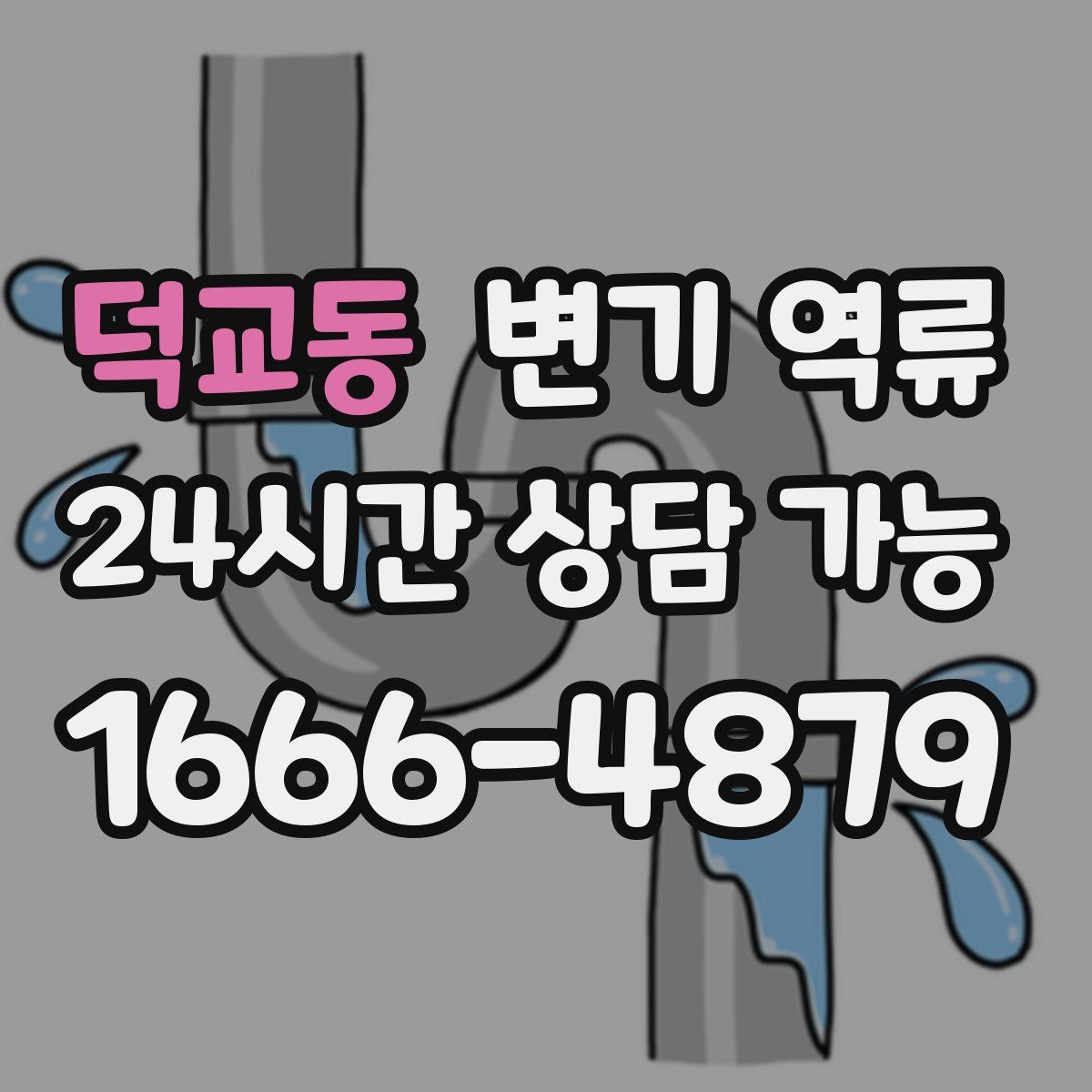 덕교동 변기 역류