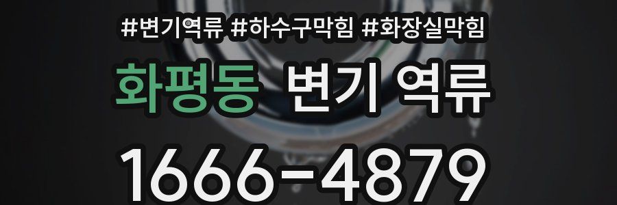 화평동 변기 역류