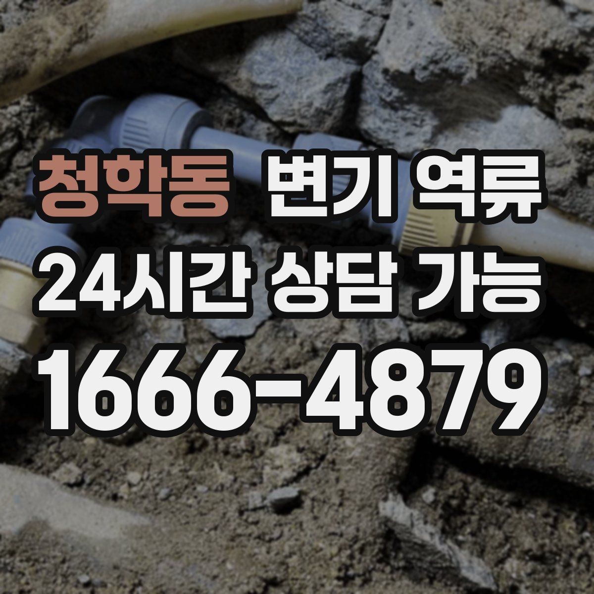 청학동 변기 역류 변기 교체 후에도 역류가 생기면 의심할 것