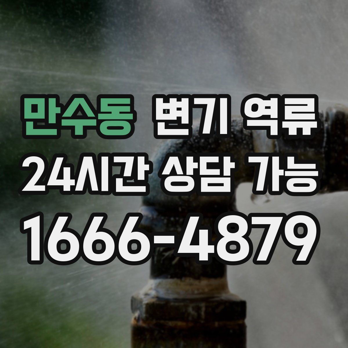 만수동 변기 역류