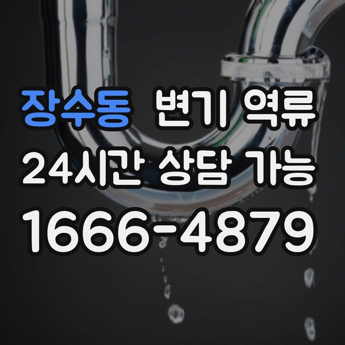 장수동 변기 역류 공용 라인 막힘일 때 특히 위험한 행동