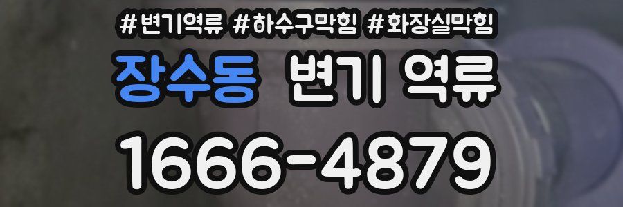 장수동 변기 역류