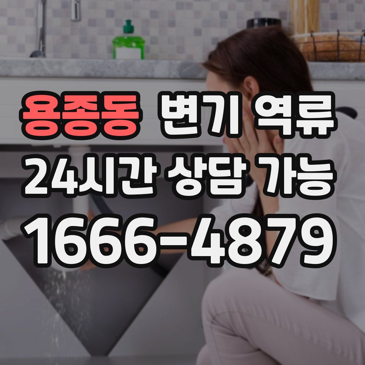 용종동 변기 역류