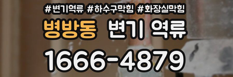 병방동 변기 역류