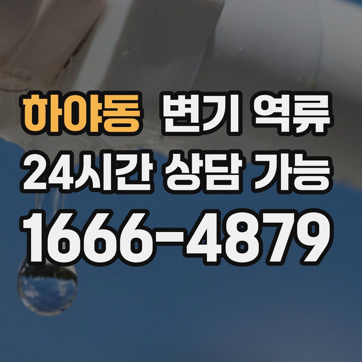 하야동 변기 역류