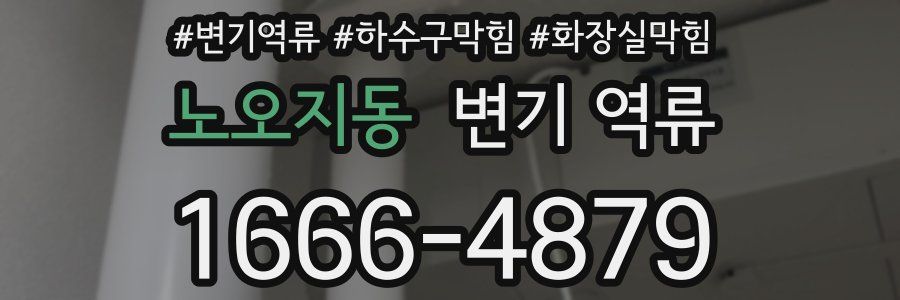 노오지동 변기 역류