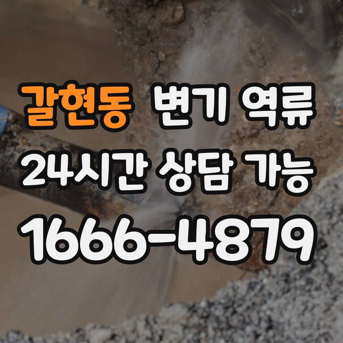 갈현동 변기 역류 꾸르륵 소리와 함께 올라올 때 의심할 것