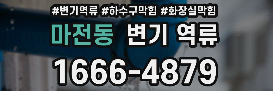 마전동 변기 역류