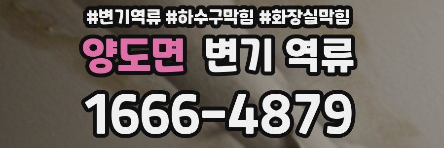 양도면 변기 역류