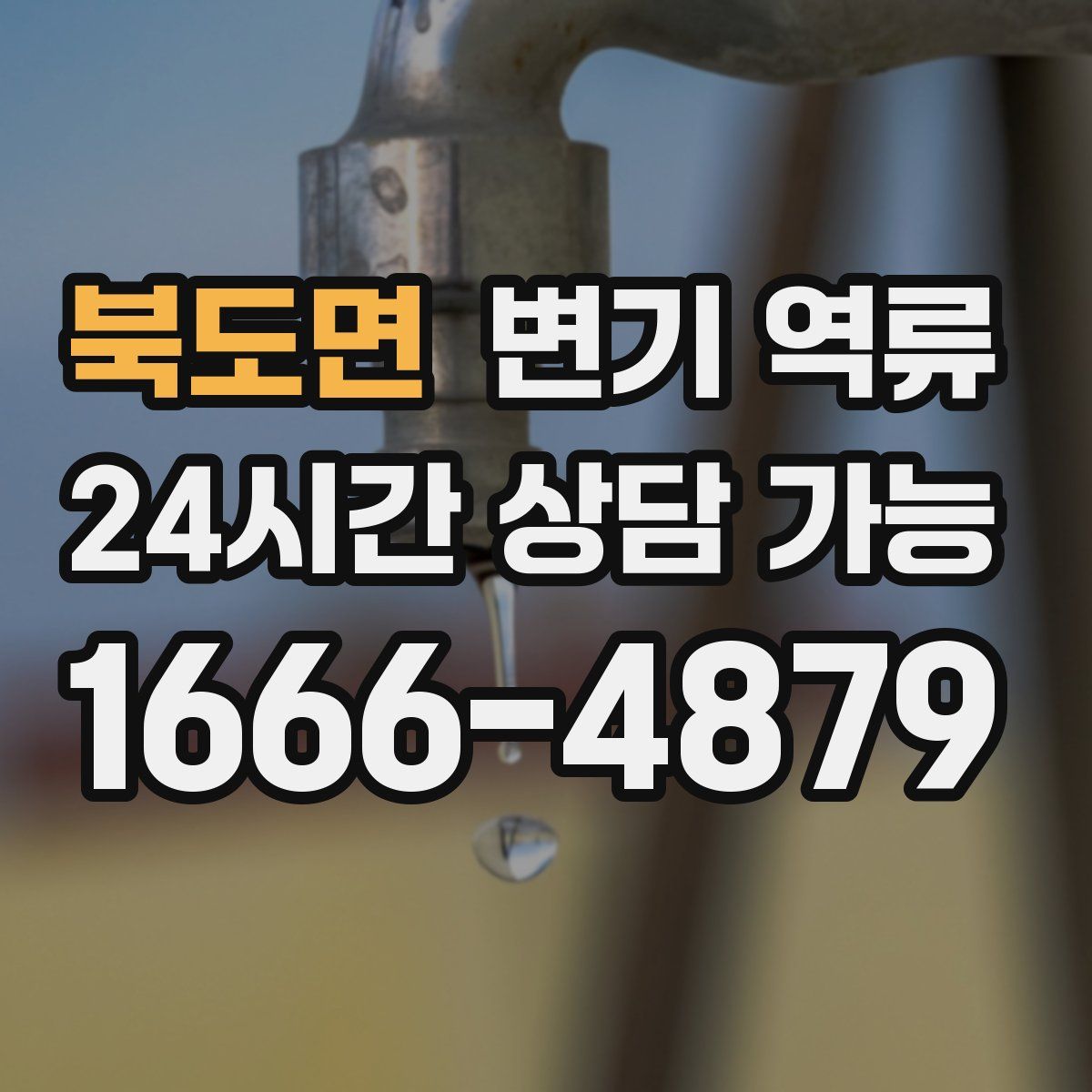 북도면 변기 역류