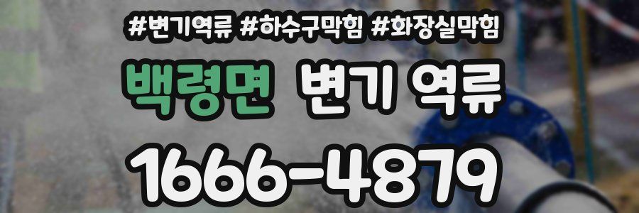 백령면 변기 역류