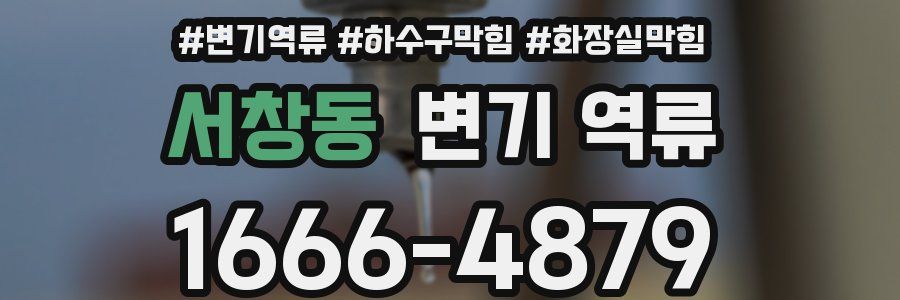 서창동 변기 역류