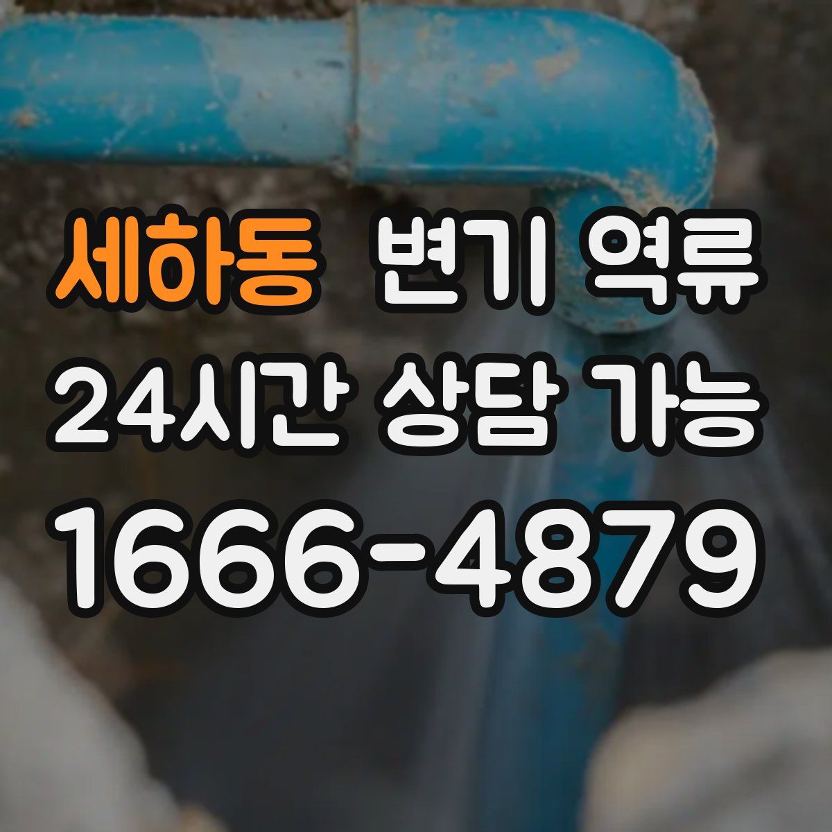 세하동 변기 역류