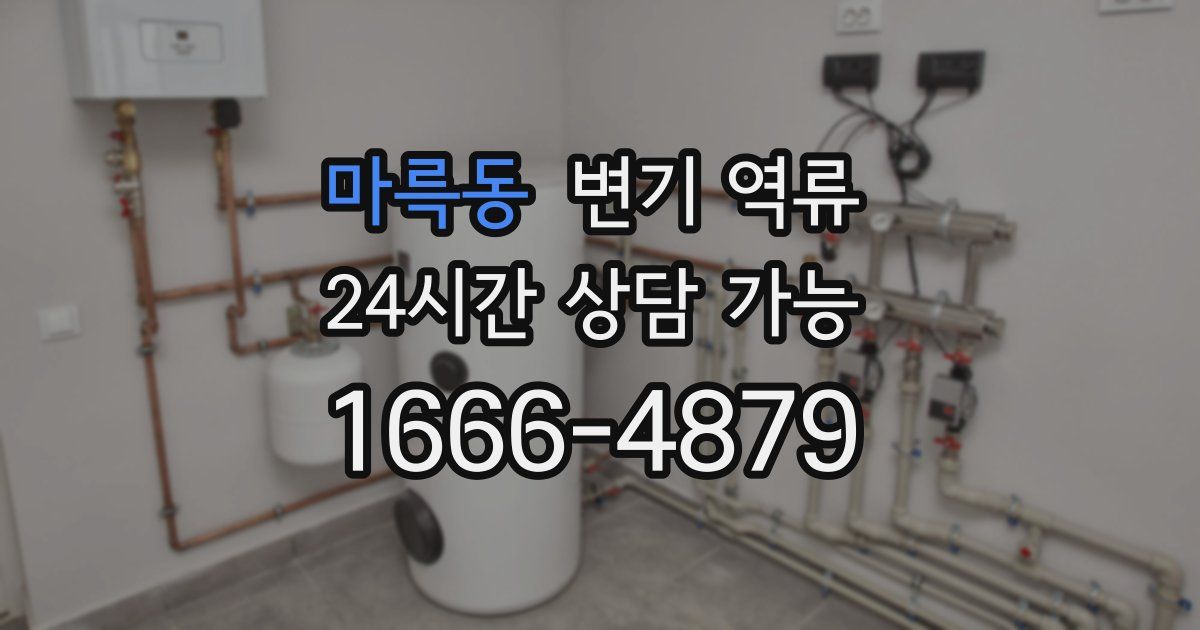 마륵동 변기 역류