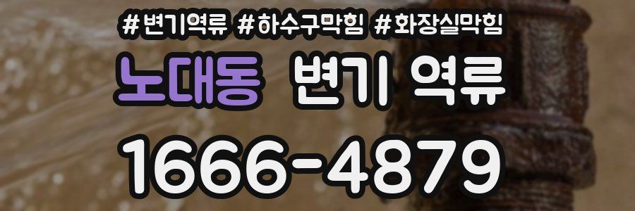 노대동 변기 역류