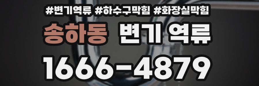 송하동 변기 역류