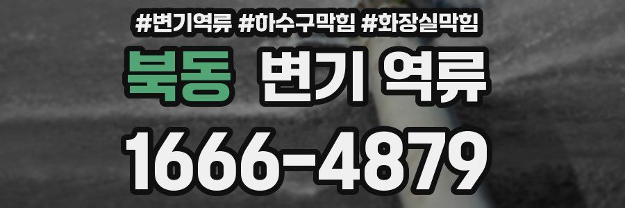 북동 변기 역류