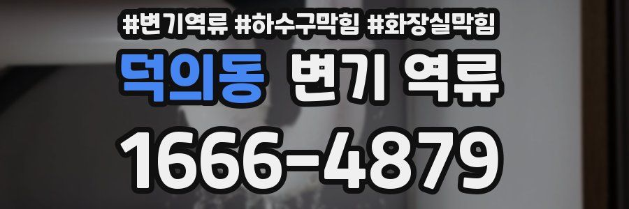 덕의동 변기 역류