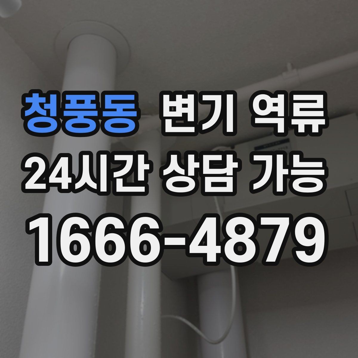 청풍동 변기 역류 수건으로 막는 임시 조치가 위험한 이유