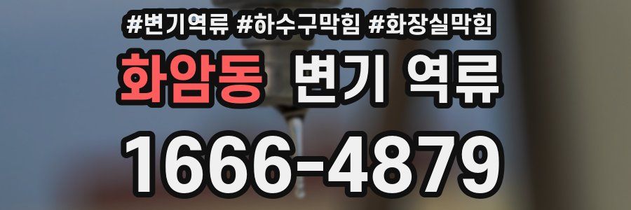 화암동 변기 역류