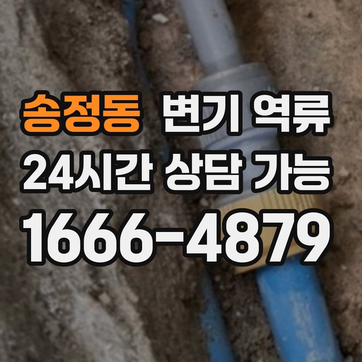 송정동 변기 역류 바닥재 아래로 스며들면 생기는 2차 문제