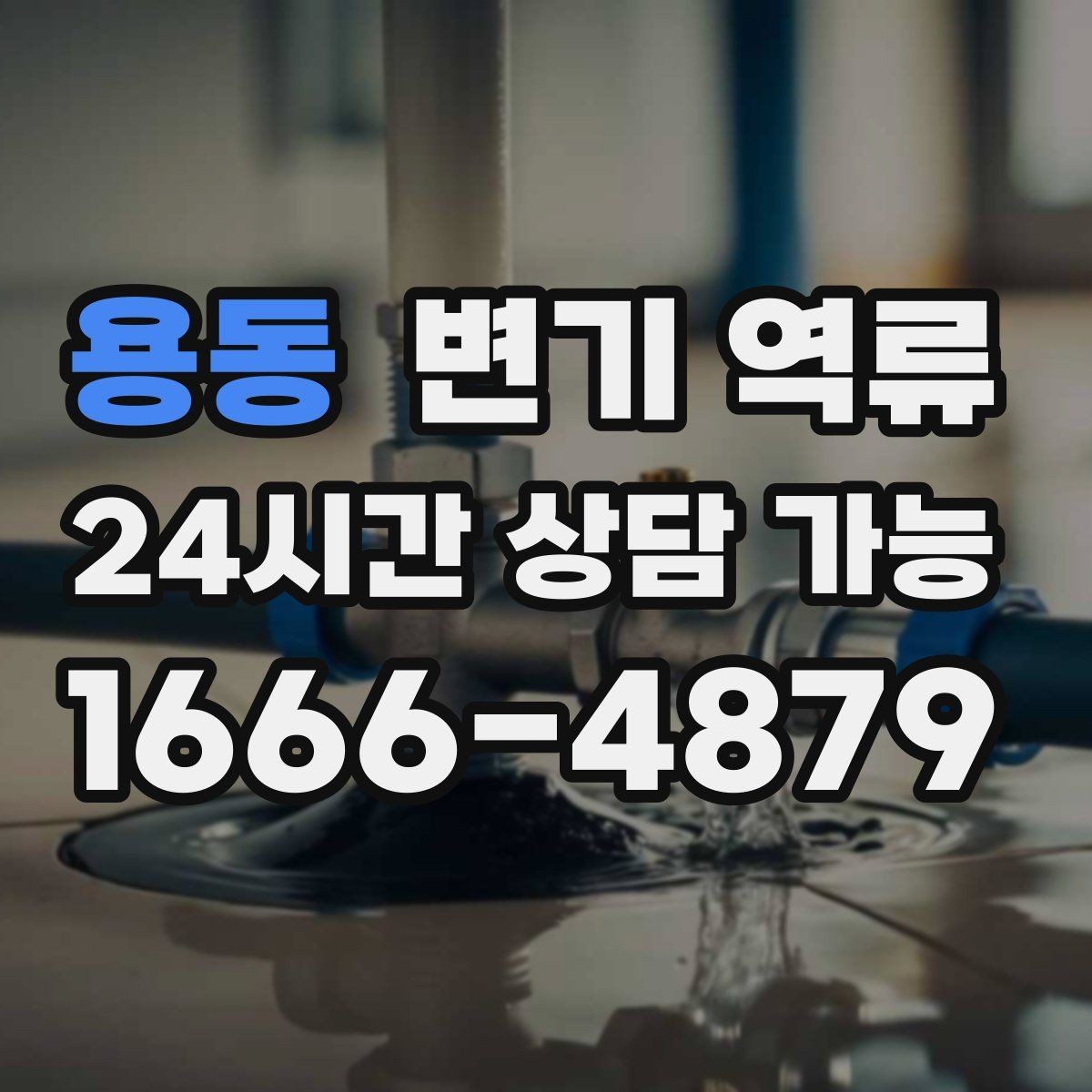 용동 변기 역류 작은 신호를 놓치면 큰 역류로 이어지는 이유