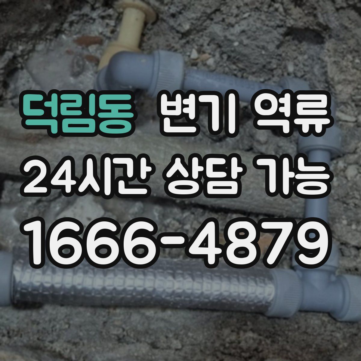 덕림동 변기 역류