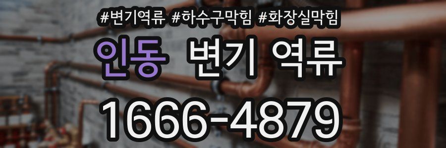 인동 변기 역류