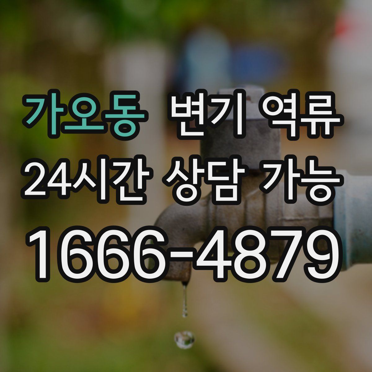 가오동 변기 역류