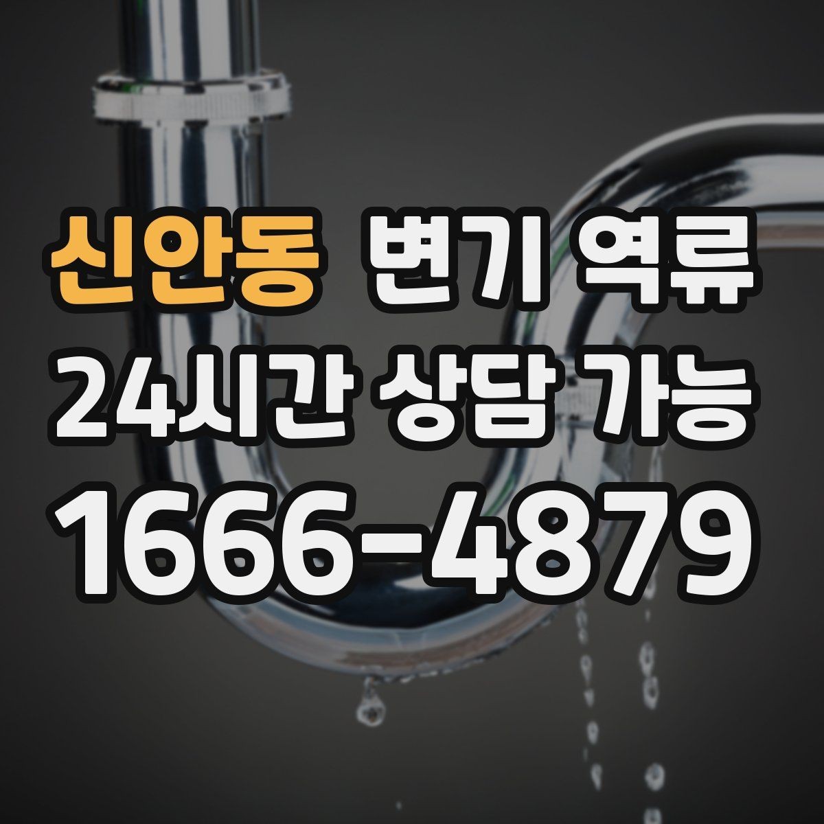 신안동 변기 역류 바닥 배수구로 같이 올라오면 무엇을 의심할까