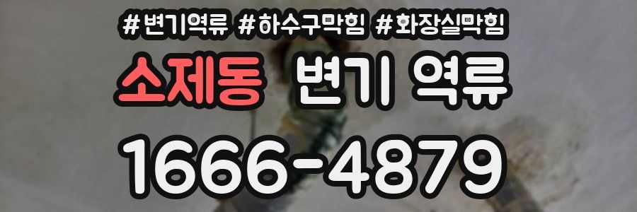 소제동 변기 역류