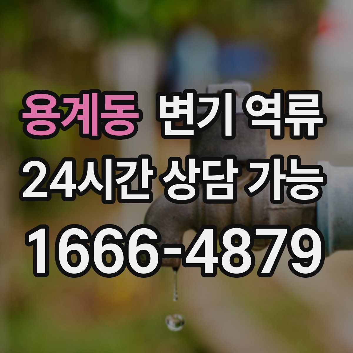 용계동 변기 역류