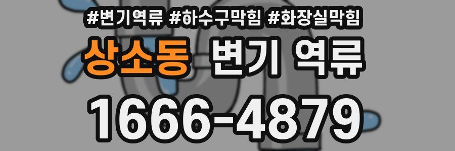 상소동 변기 역류