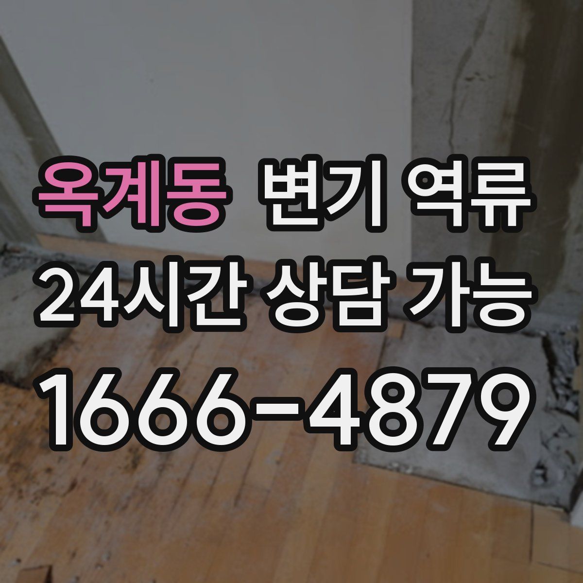 옥계동 변기 역류