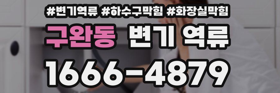 구완동 변기 역류