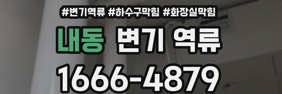 내동 변기 역류