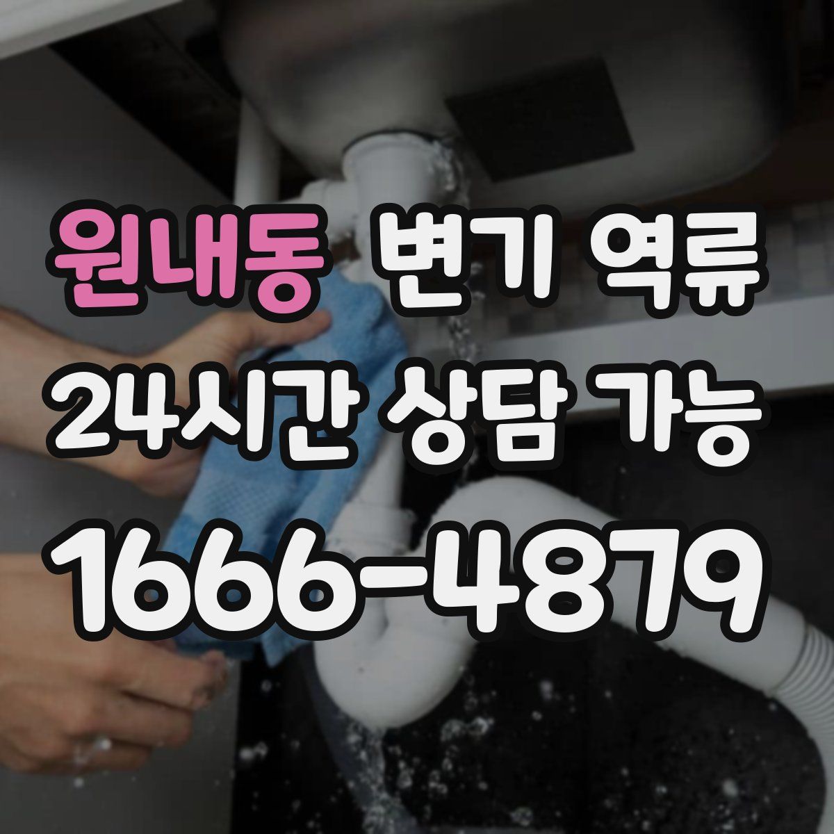 원내동 변기 역류