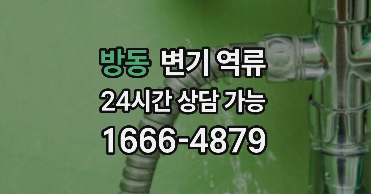 방동 변기 역류