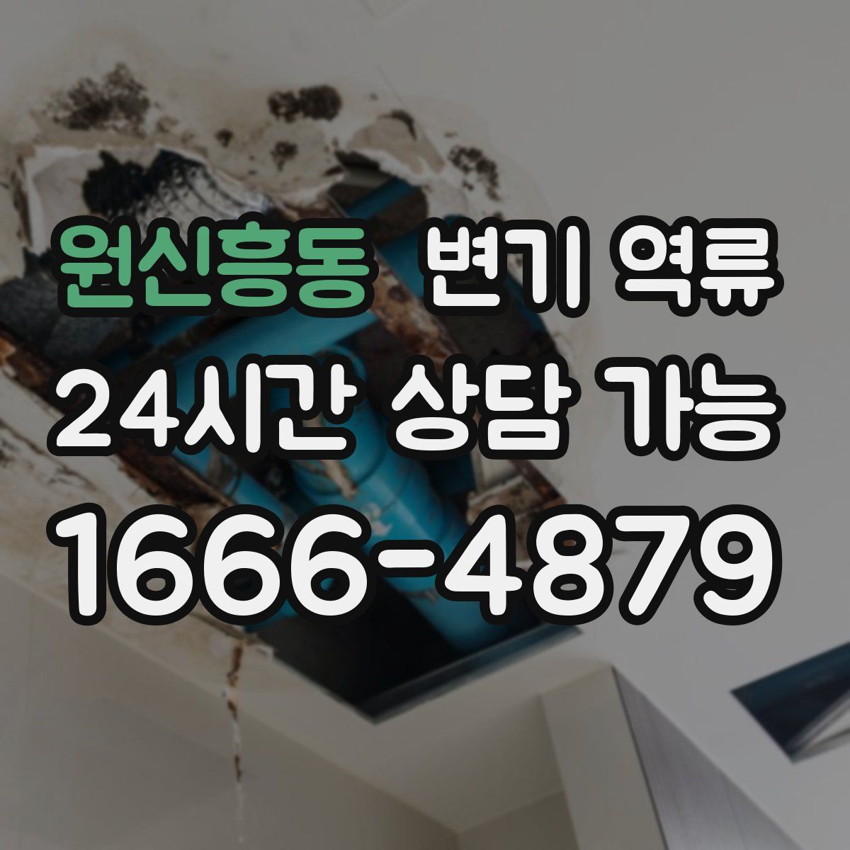 원신흥동 변기 역류