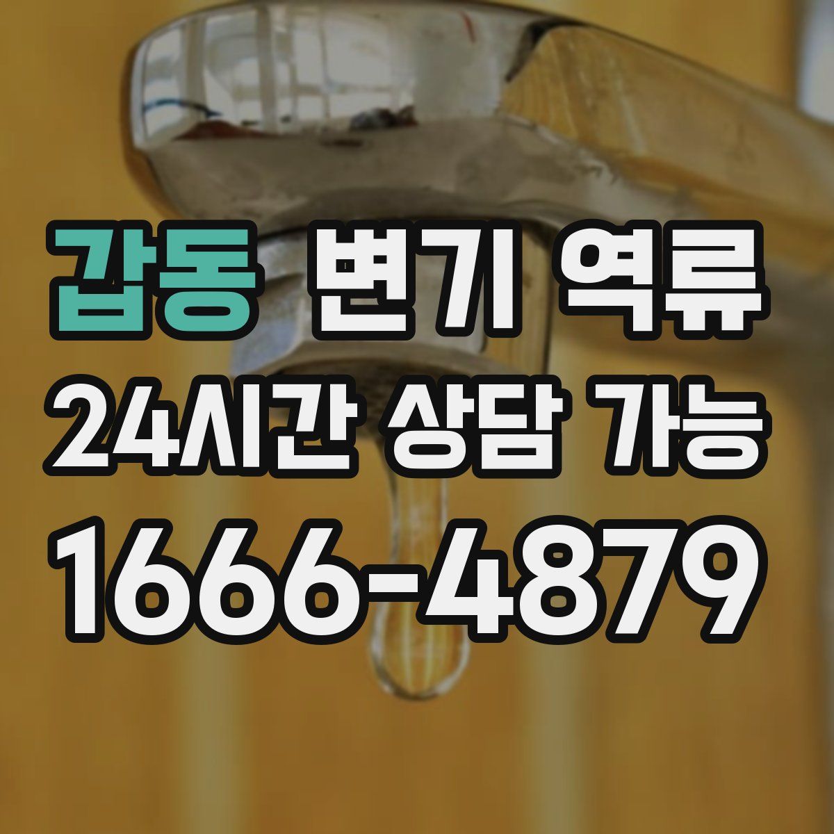 갑동 변기 역류