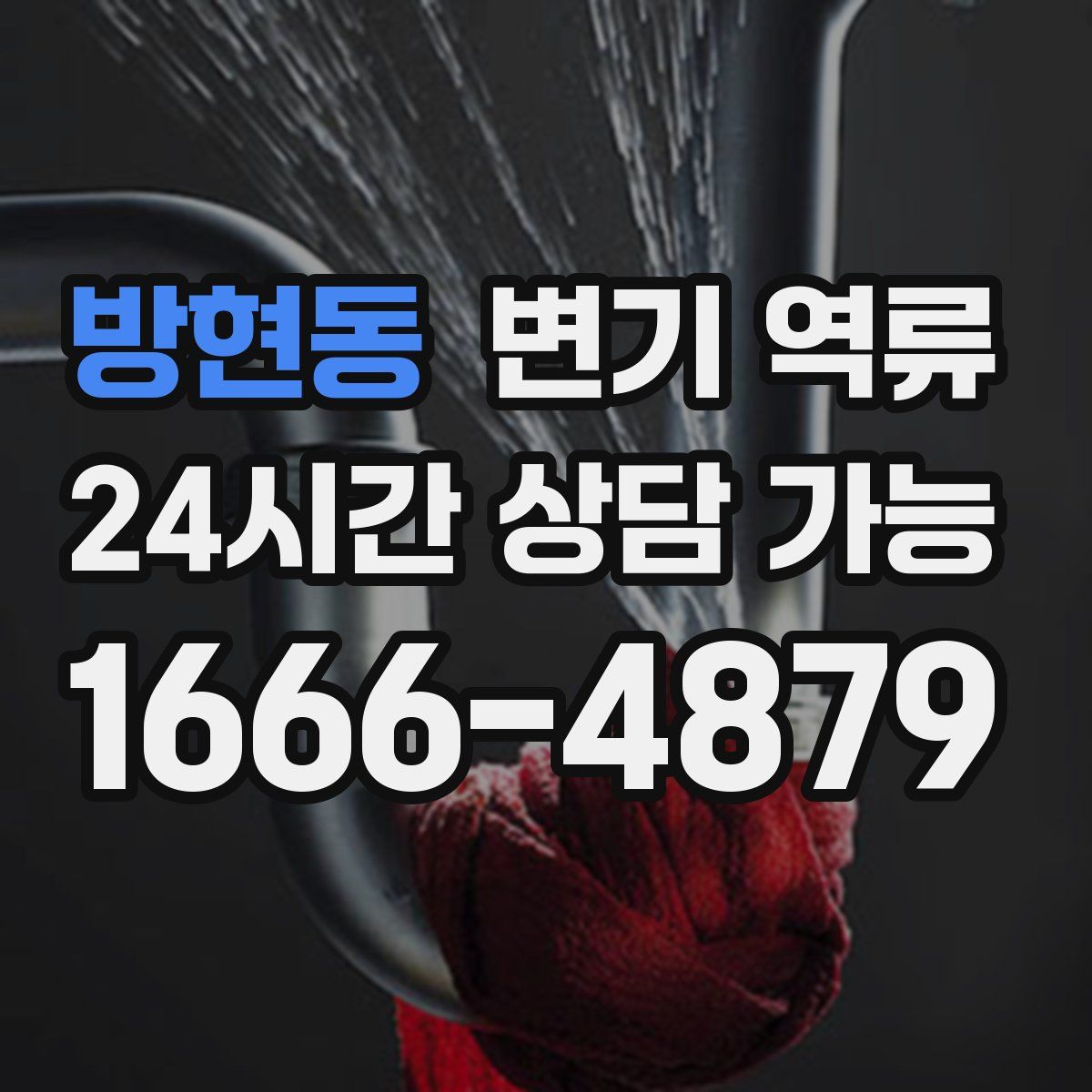 방현동 변기 역류