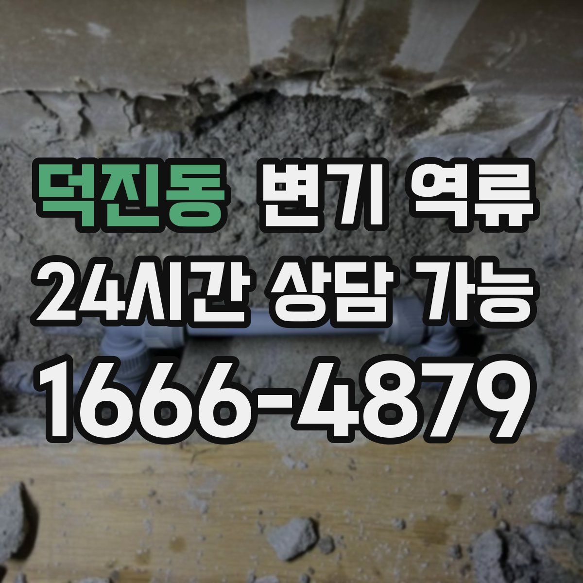 덕진동 변기 역류