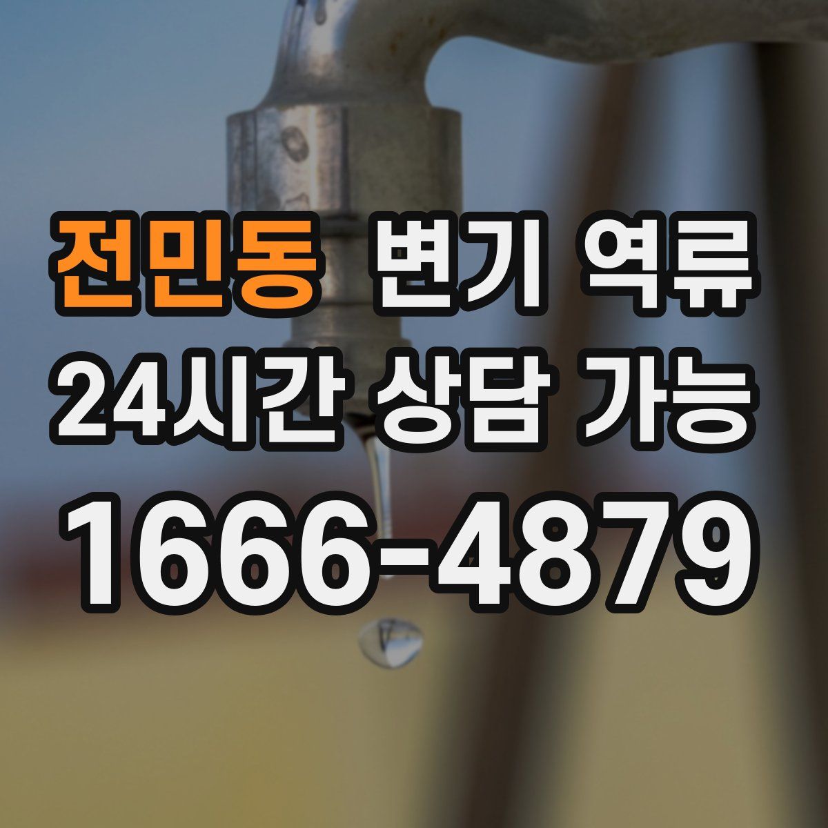 전민동 변기 역류